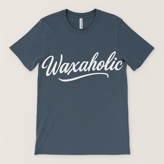 Waxaholic T-Shirt – Bold Script Tee for Wax Melt Lovers | Bella+Canvas 3001 Unisex Fit